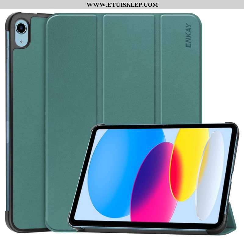 Etui Na Telefon do iPad 10.9" (2022) Sztuczna Skóra Enkay